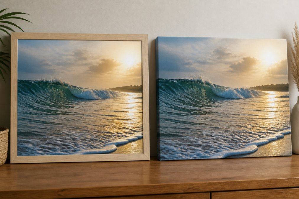 Framed vs Unframed Canvas Prints: Which Suits Your Home?