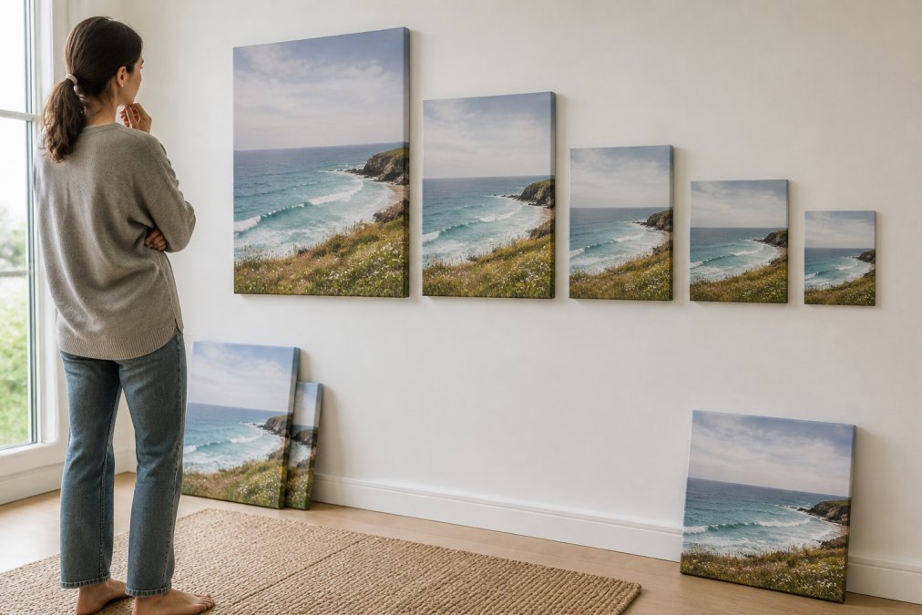 How to Choose Canvas Art Size: A 2026 Guide